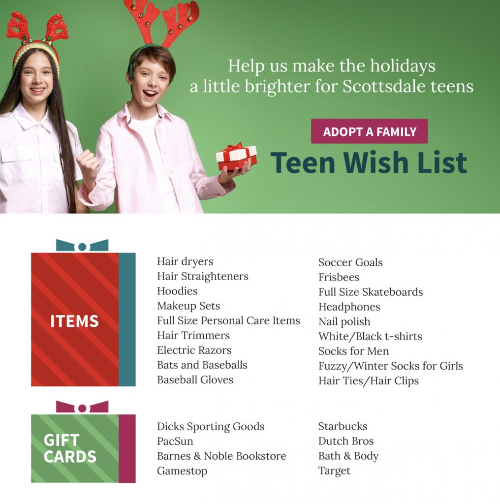 Wish List] Items to Donate to Seniors in Scottsdale Arizona